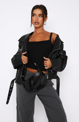 After Midnight Lace Trim Cami Black