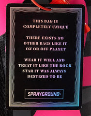 GREEN NEON DRIP BACKPACK (ONE OF ONE)