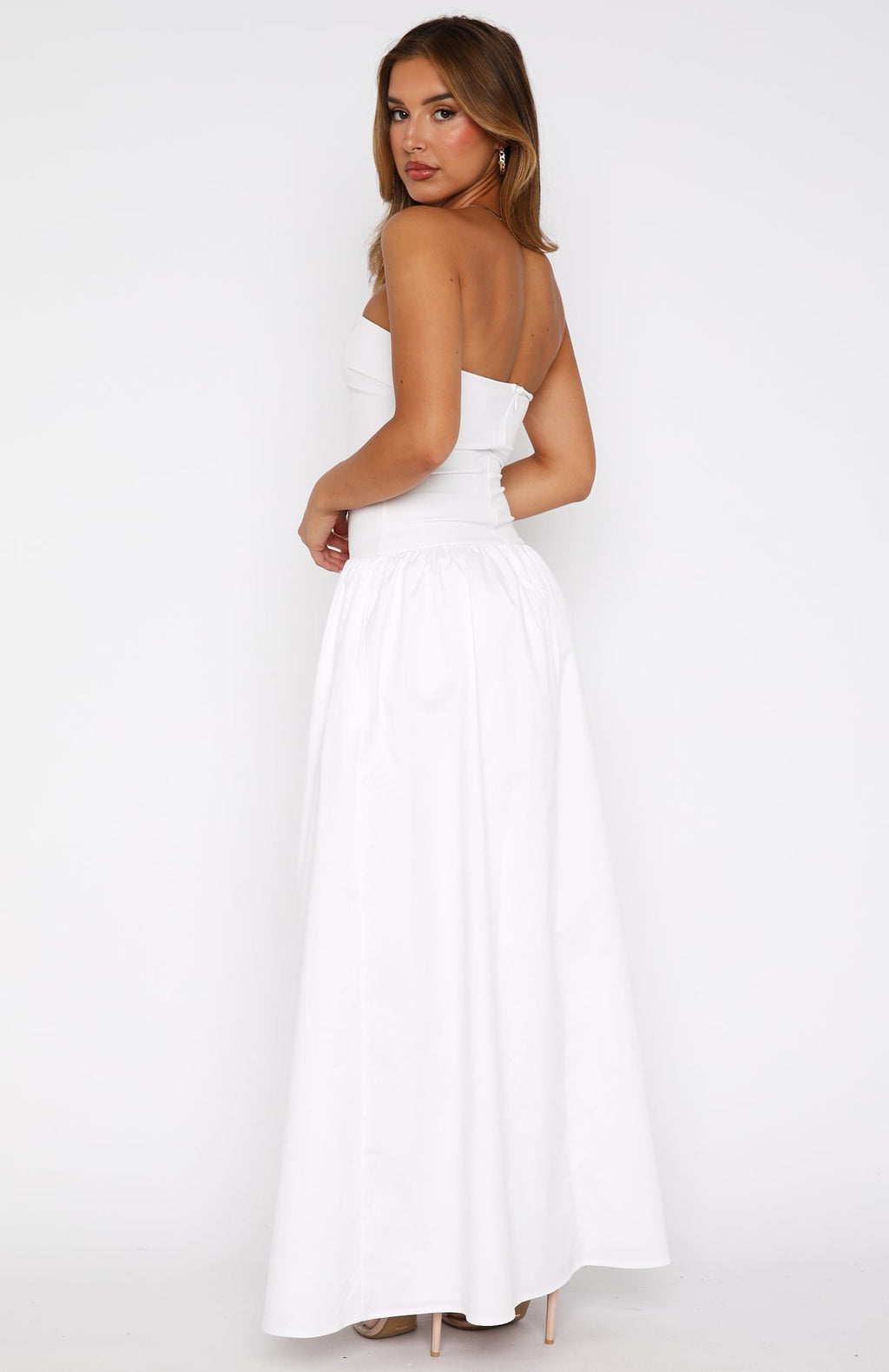 Take Back Maxi Dress White