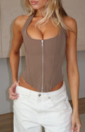 Already Over Bustier Chocolate