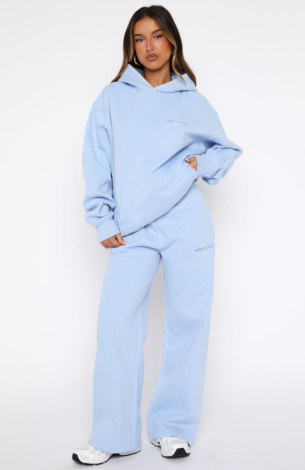 Vol. 1 Wide Leg Sweatpants Blue