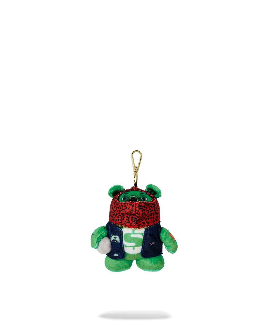 SKI MASK BEAR KEYCHAIN