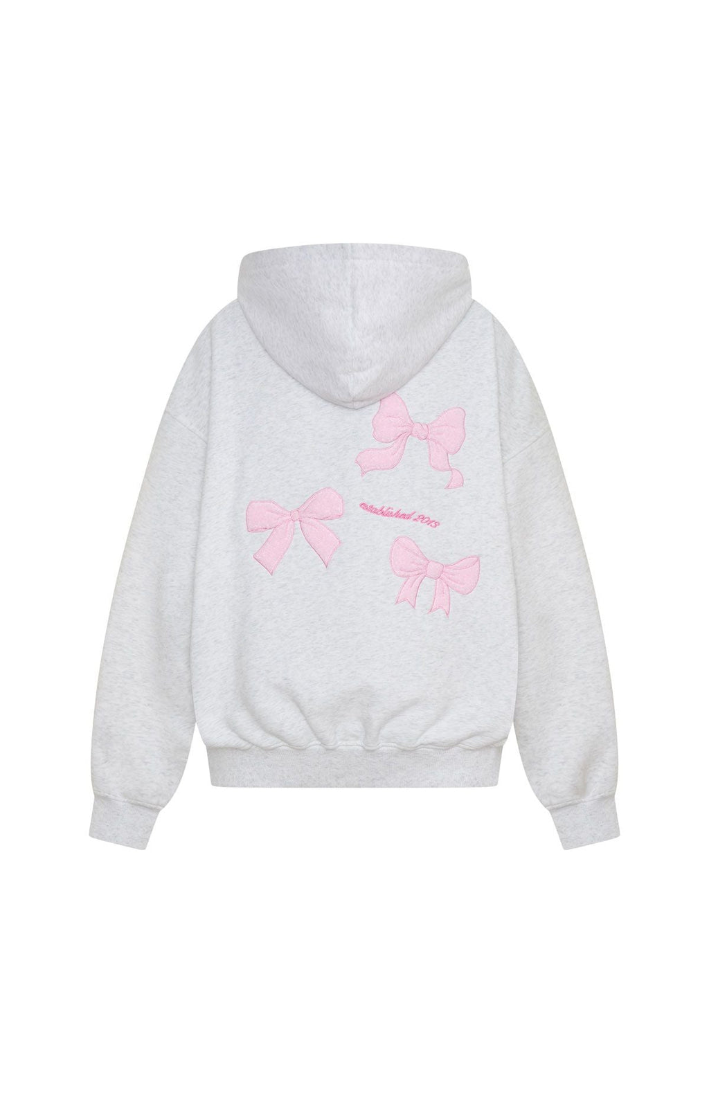 Daydreamers Madeline Oversized Hoodie Grey Marle