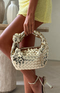 Coralie Top Handle Bag Gold