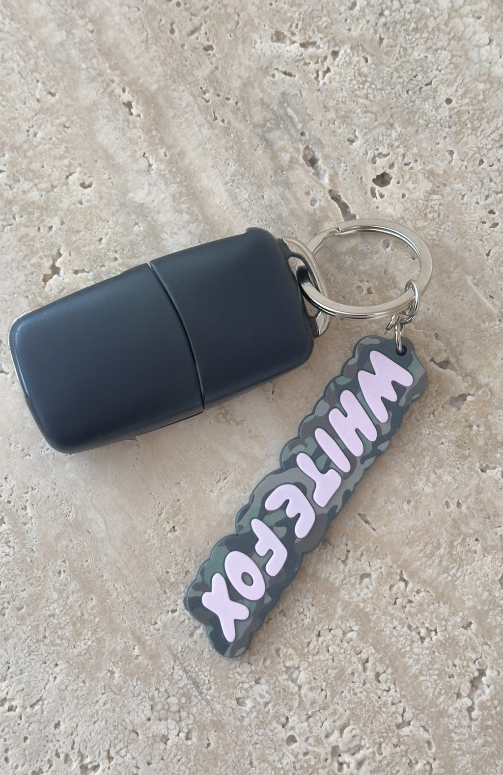 I've Got You Keychain Camo