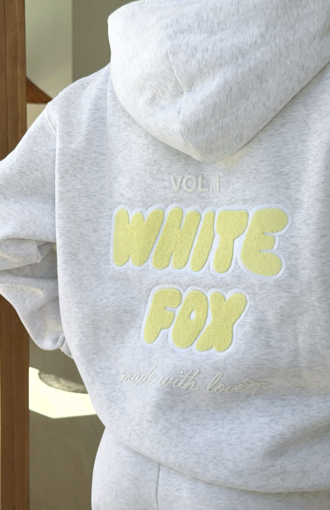 Vol. 1 Oversized Hoodie Grey Marle